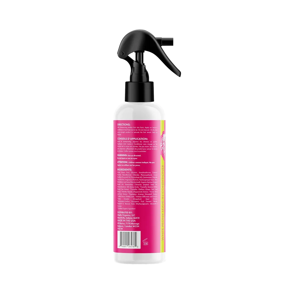 Mielle White Peony Leave-In Conditioner - 240 ml thumbnail 2