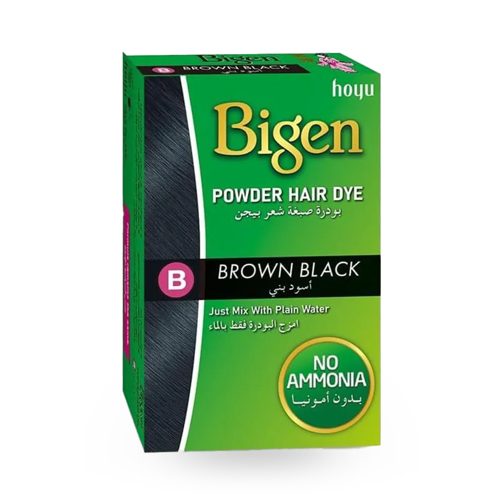 Bigen Powder Hair Dye - B Brown Black (6 g) thumbnail 1