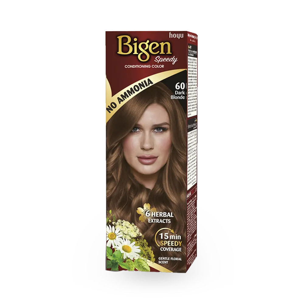 Bigen Speedy Conditioning Color - 60 Dark Blonde (80 g) thumbnail 1
