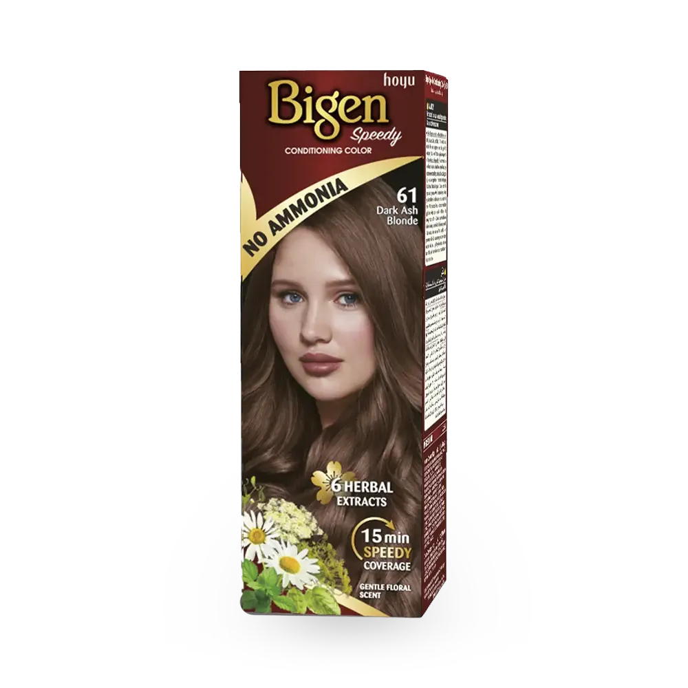 Bigen Speedy Conditioning Color - 61 Dark Ash Blonde (80 g) thumbnail 1