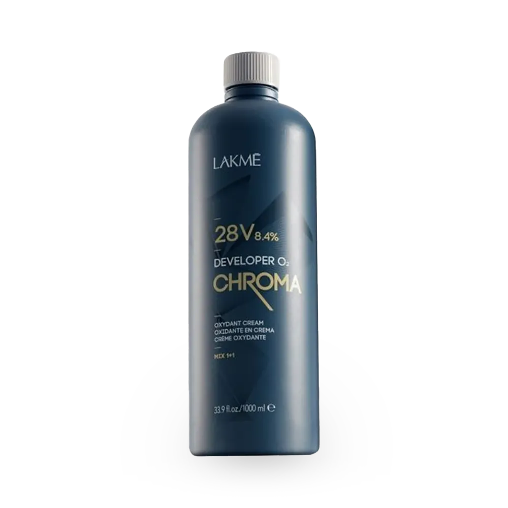 Lakme Chroma Developer O2 28V 8.4% Oxydant Cream - 1000 ml thumbnail 1