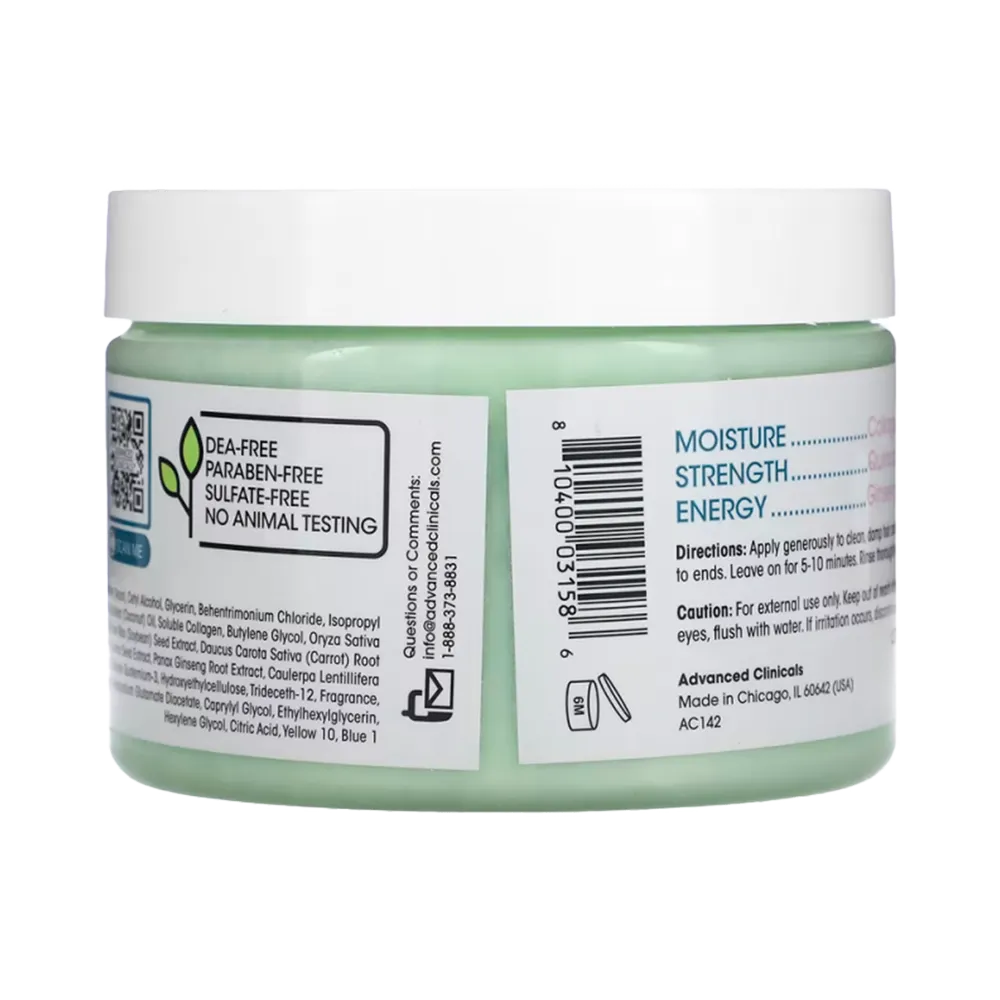 Advanced Clinicals Collagen Boost Hair Treatment - 340 g thumbnail 2