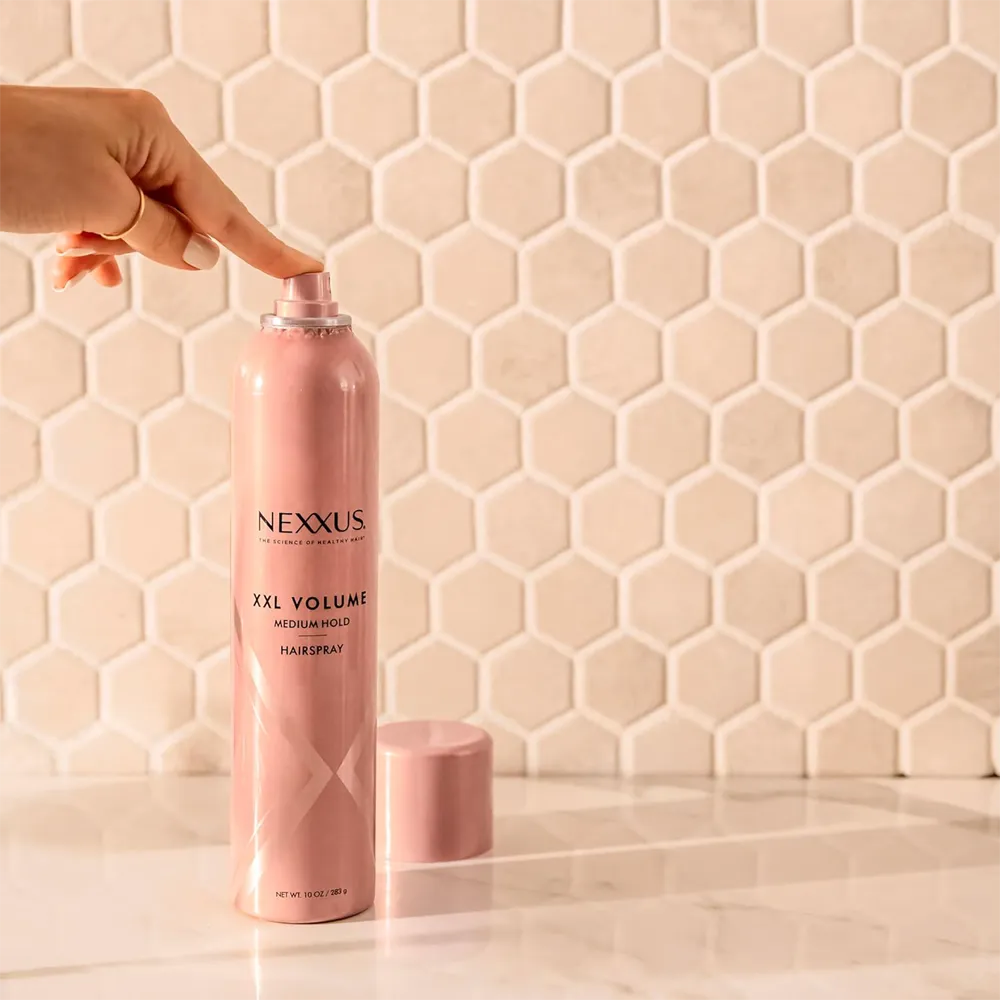 Nexxus XXL Volume Medium-Hold Hair Spray - 283 g thumbnail 5