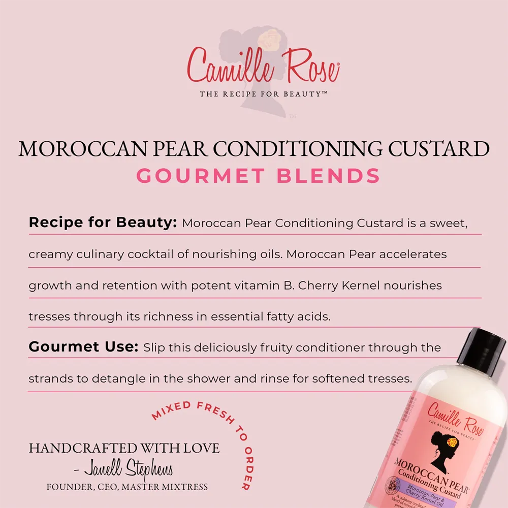 Camille Rose Moroccan Pear Conditioning Custard - 355 ml thumbnail 3