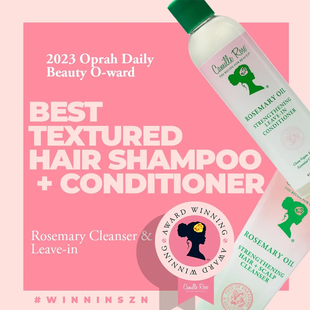 Camille Rose Rosemary Oil Strengthening Leave-In Conditioner - 236 ml thumbnail 4