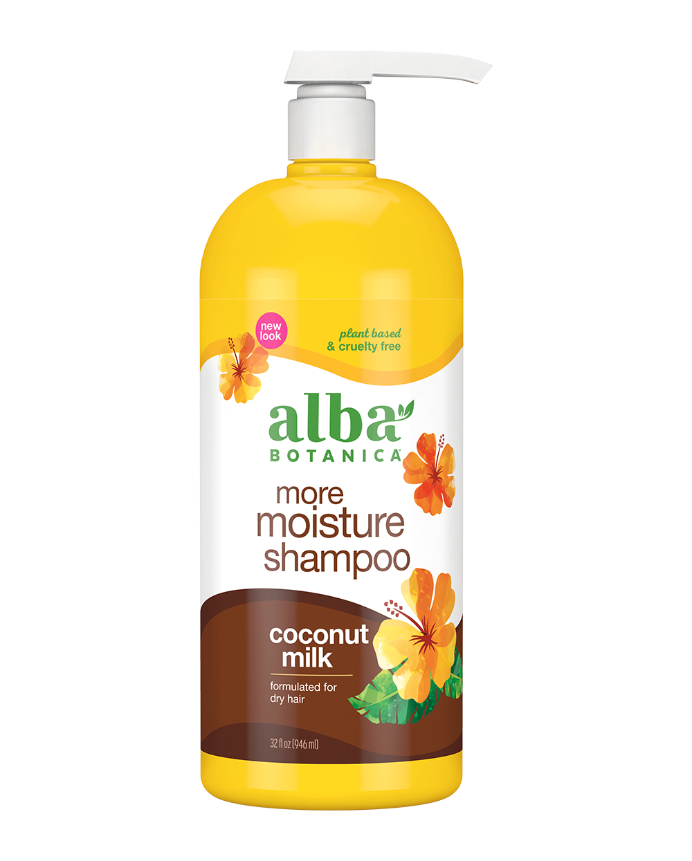 Alba Botanica Coconut Milk More Moisture Shampoo - 946 ml thumbnail 3