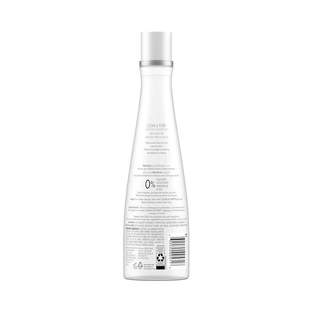 Nexxus Clean & Pure Nourishing Hair Detox Shampoo - 400 ml thumbnail 2