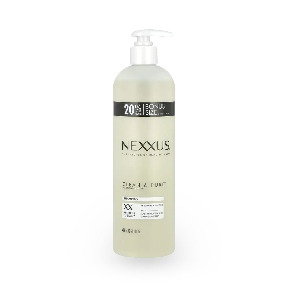 Nexxus Clean & Pure Nourishing Hair Detox Shampoo - 488 ml thumbnail 1