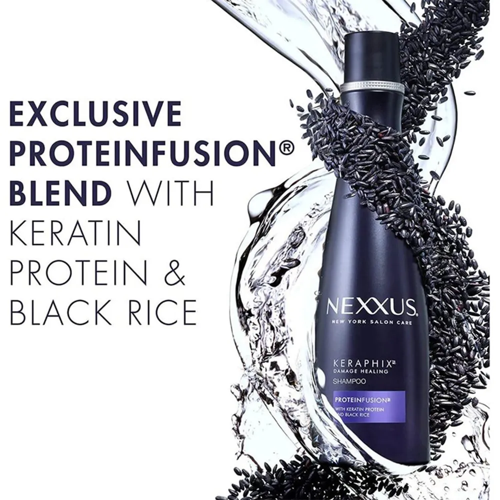Nexxus Keraphix Keratin Shampoo - 400 ml thumbnail 2