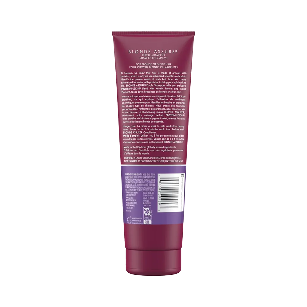 Nexxus Blonde Assure Color Toning Purple Shampoo - 250 ml thumbnail 2