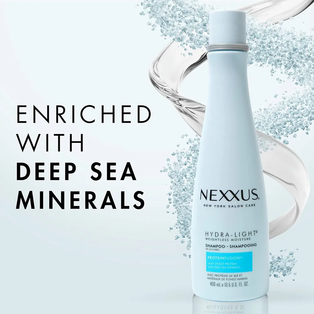 Nexxus Hydra-Light Weightless Moisture Shampoo - 400 ml thumbnail 3
