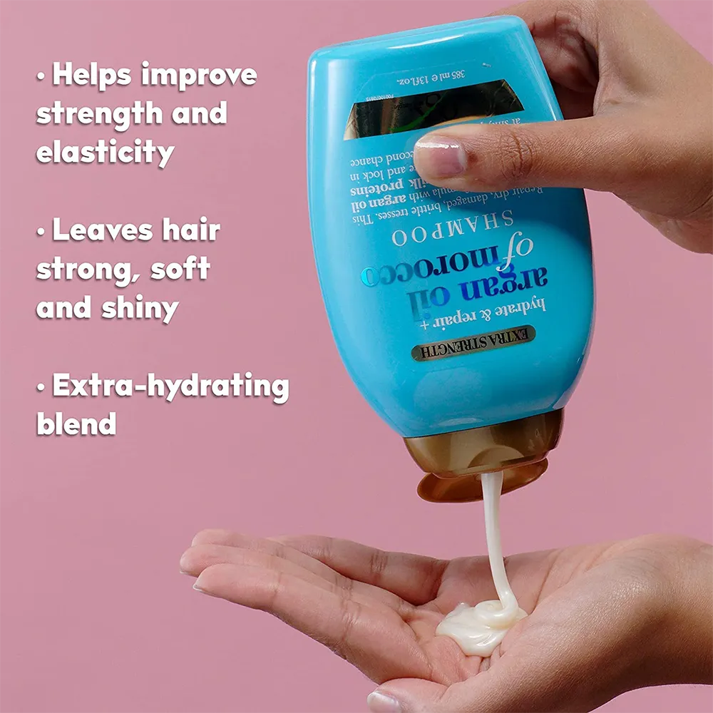 OGX Hydrate & Repair+ Argan Oil of Morocco Shampoo - 385 ml thumbnail 4