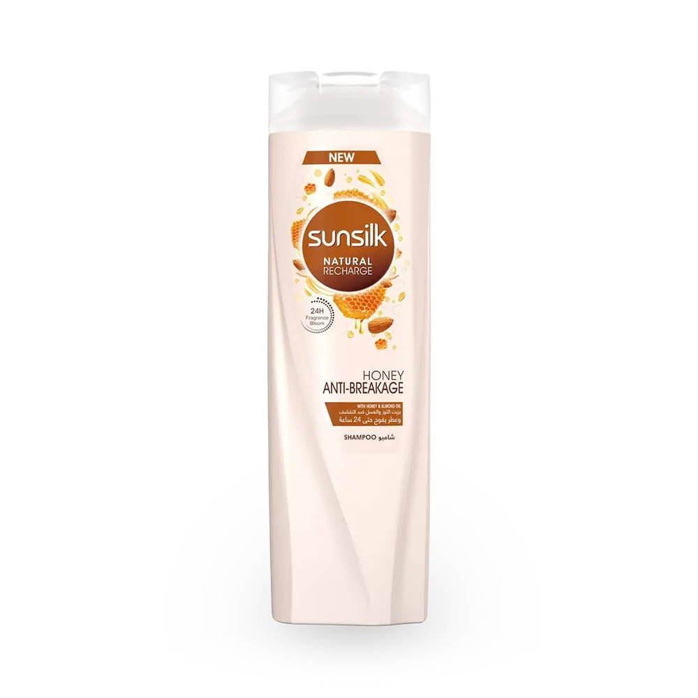 Sunsilk Natural Recharge Honey Anti-Breakage Shampoo - 400 ml thumbnail 1
