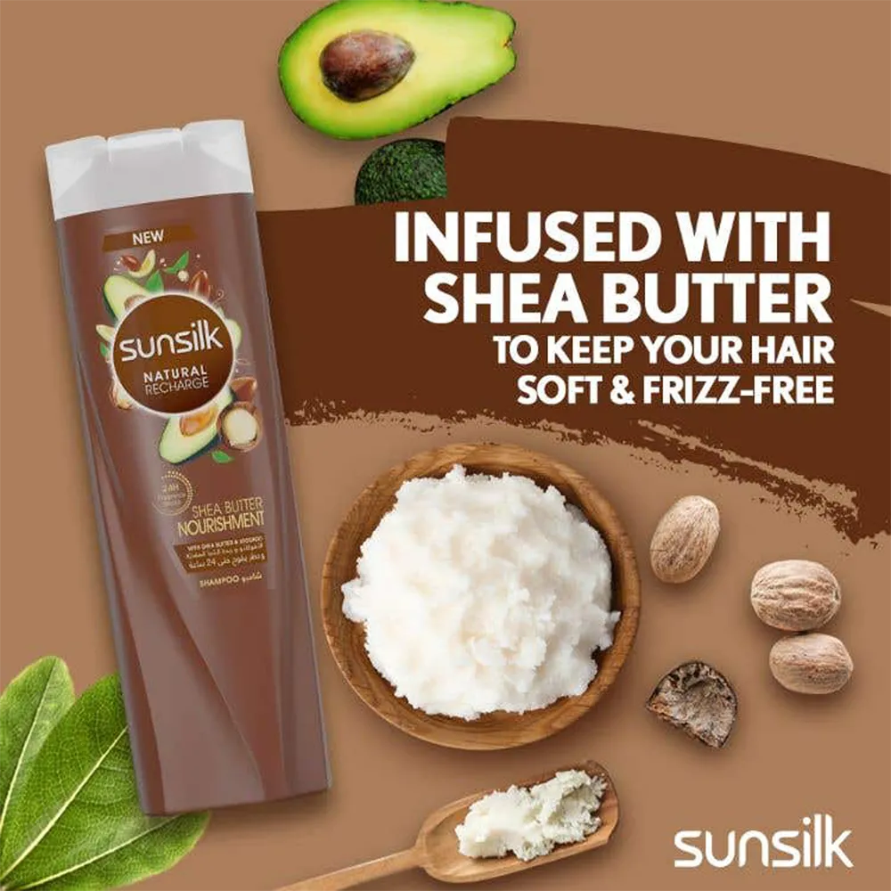 Sunsilk Shea Butter & Avocado Shampoo  - 400 ml thumbnail 3