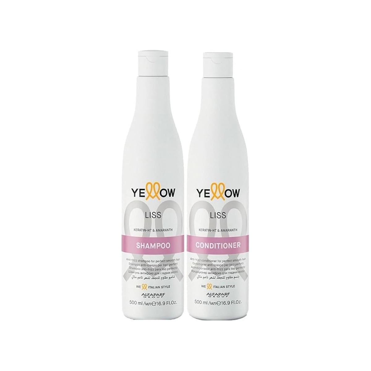 IL SALONE MILANO Yellow Liss Therapy Shampoo & Conditioner Kit (500 ml + 500 ml) thumbnail 1