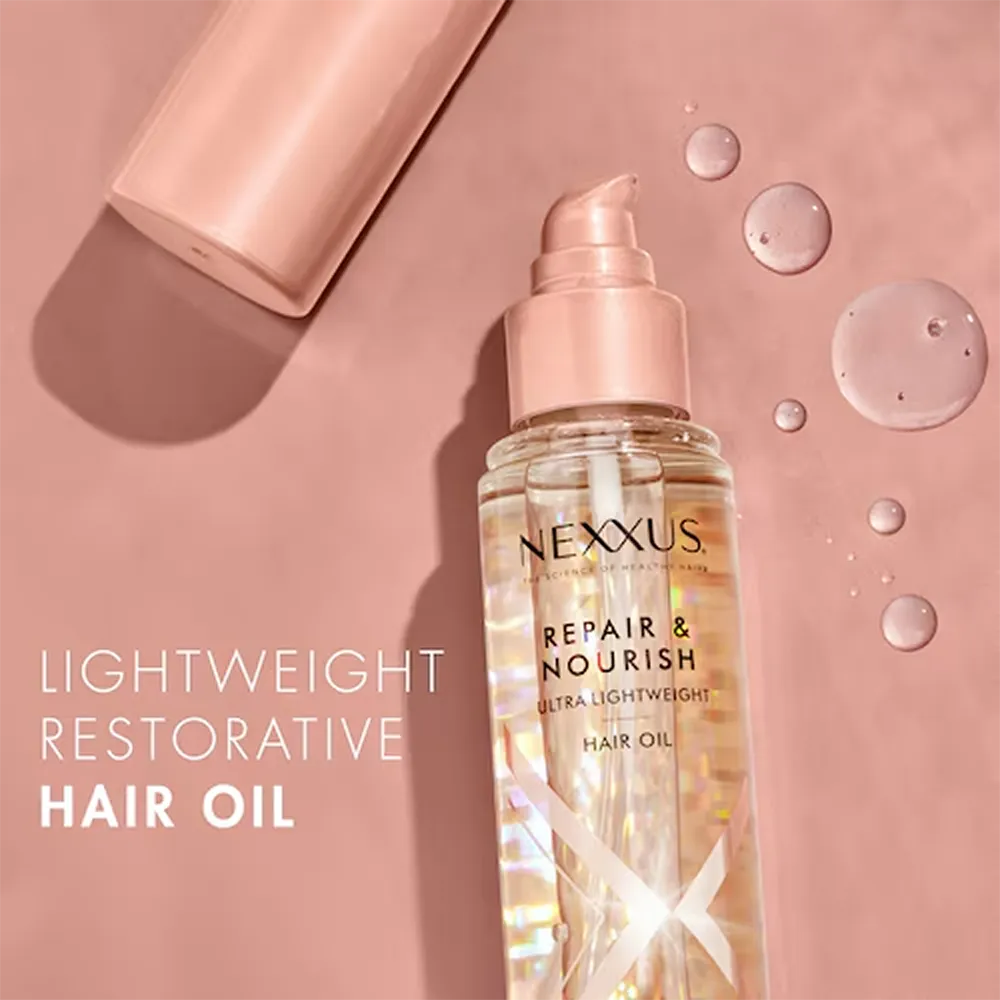 Nexxus Repair & Nourish Ultra Lightweight Hair Oil - 97.6 ml thumbnail 2