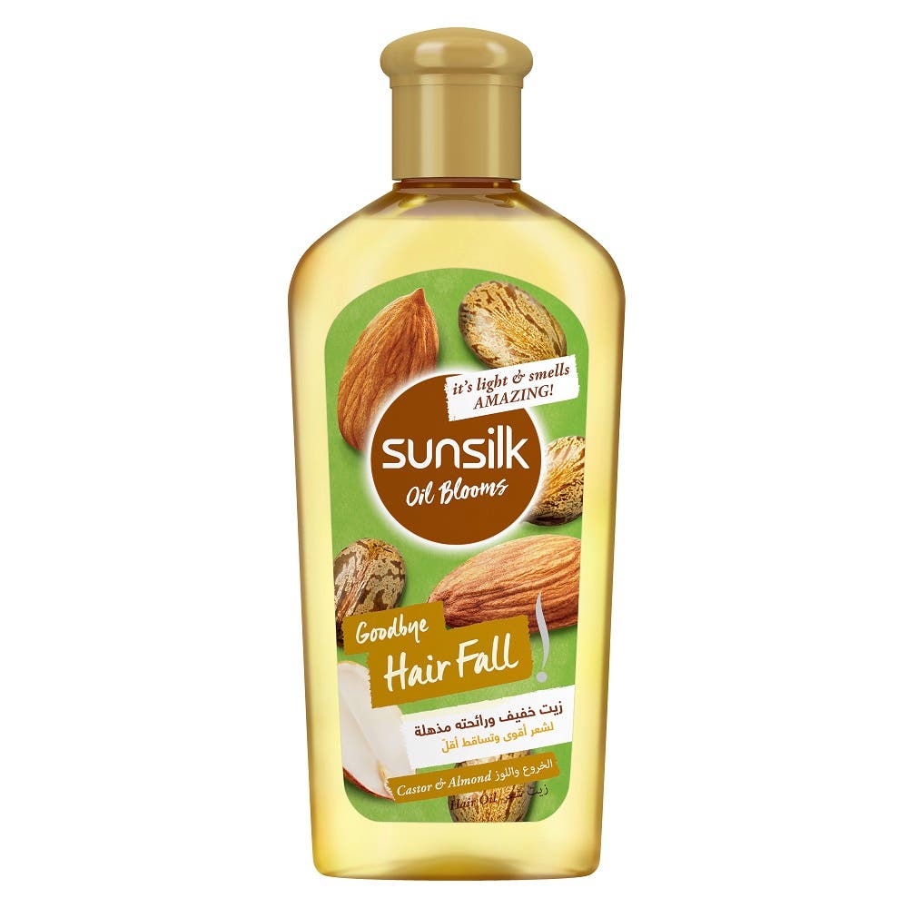 Sunsilk Oil Blooms Goodbye Hairfall Castor And Almond Hair Oil - 250 ml thumbnail 4