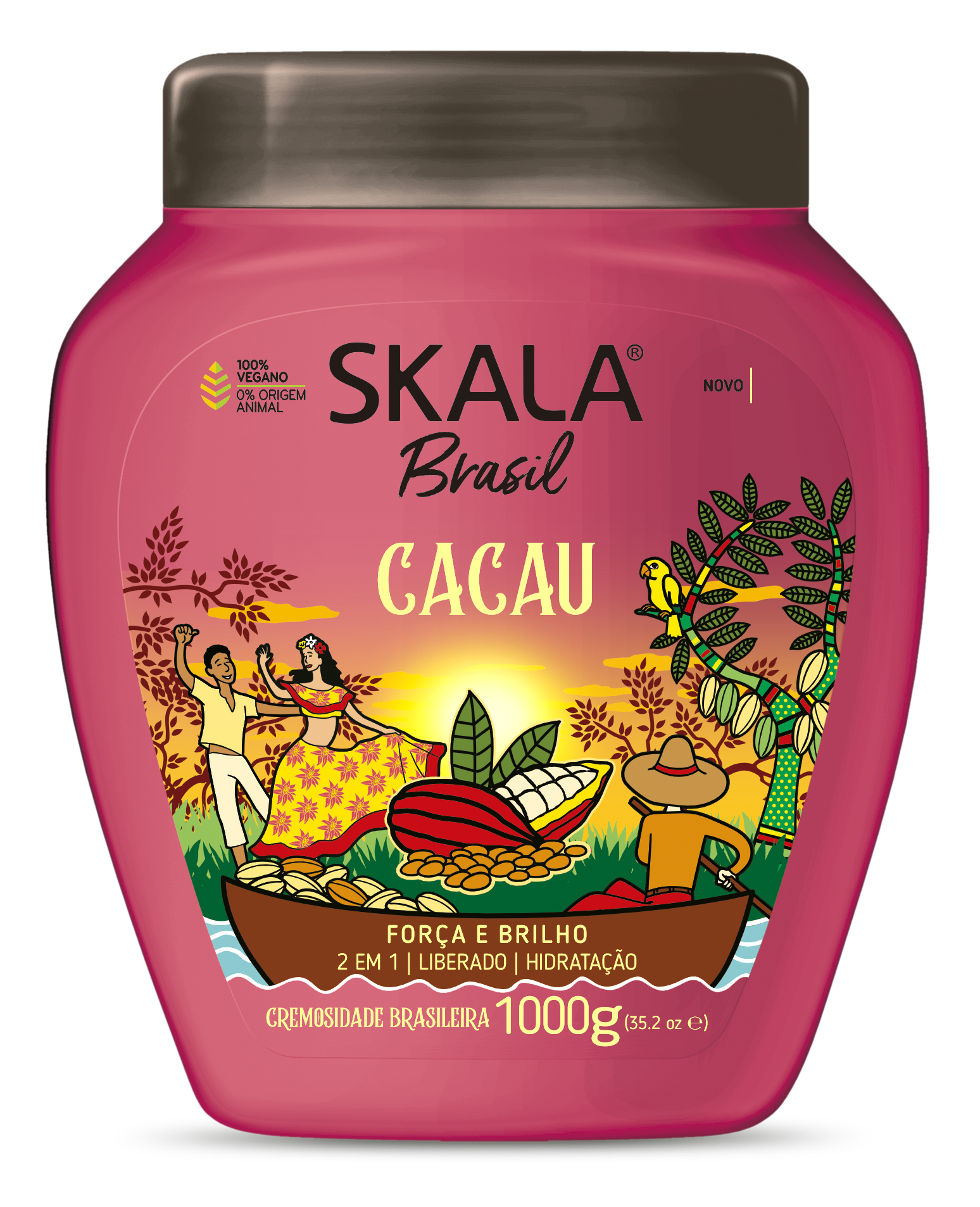 Skala Cacau Hair Treatment Cream - 1000 g thumbnail 1
