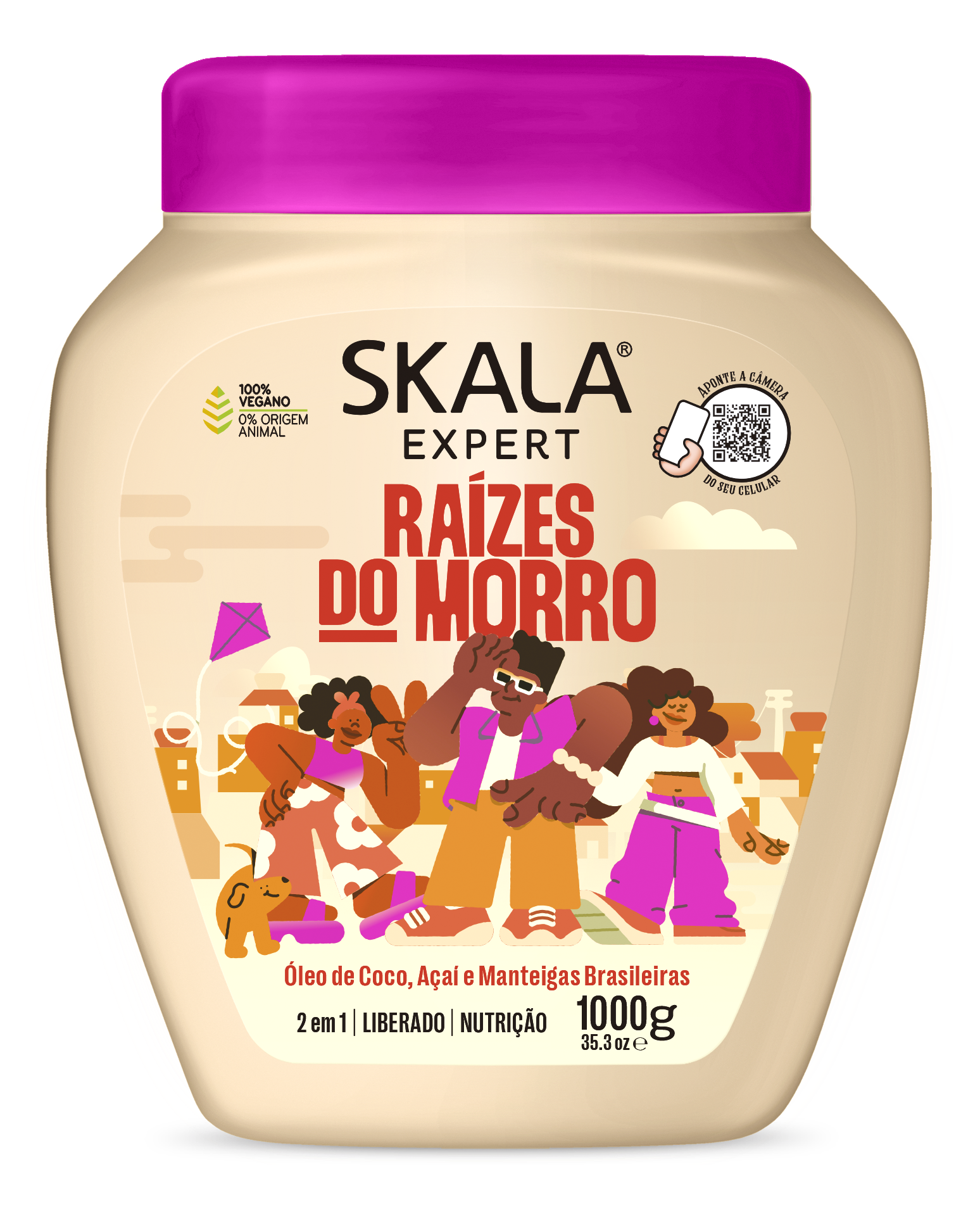 Skala Raizes Do Morro Hair Treatment Cream - 1000 g thumbnail 1