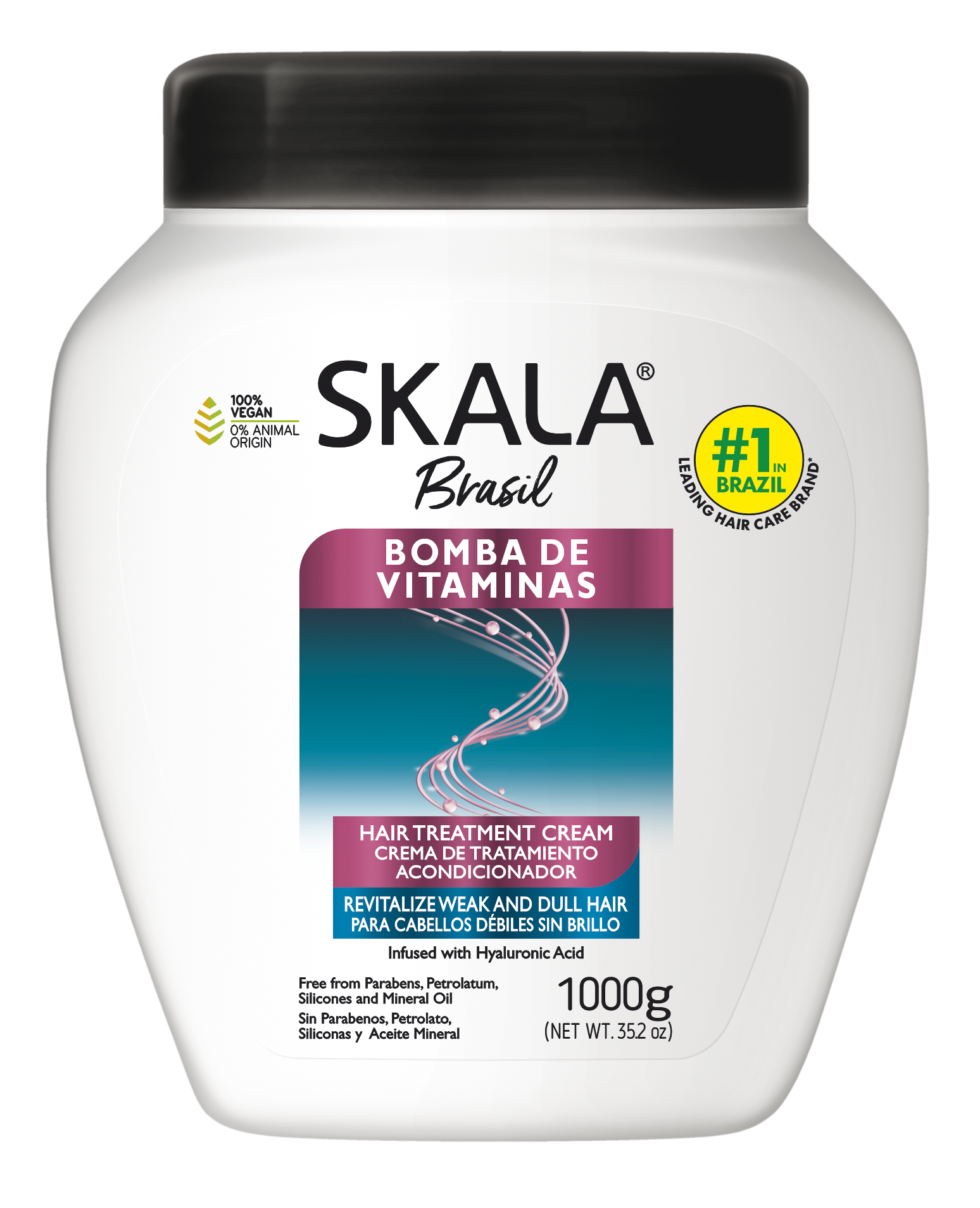 Skala Bomba De Vitaminas Hair Treatment Cream - 1000 g thumbnail 1