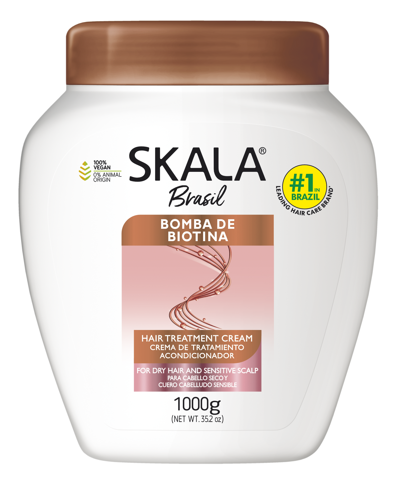 Skala Bomba De Biotina Hair Treatment Cream - 1000 g thumbnail 1