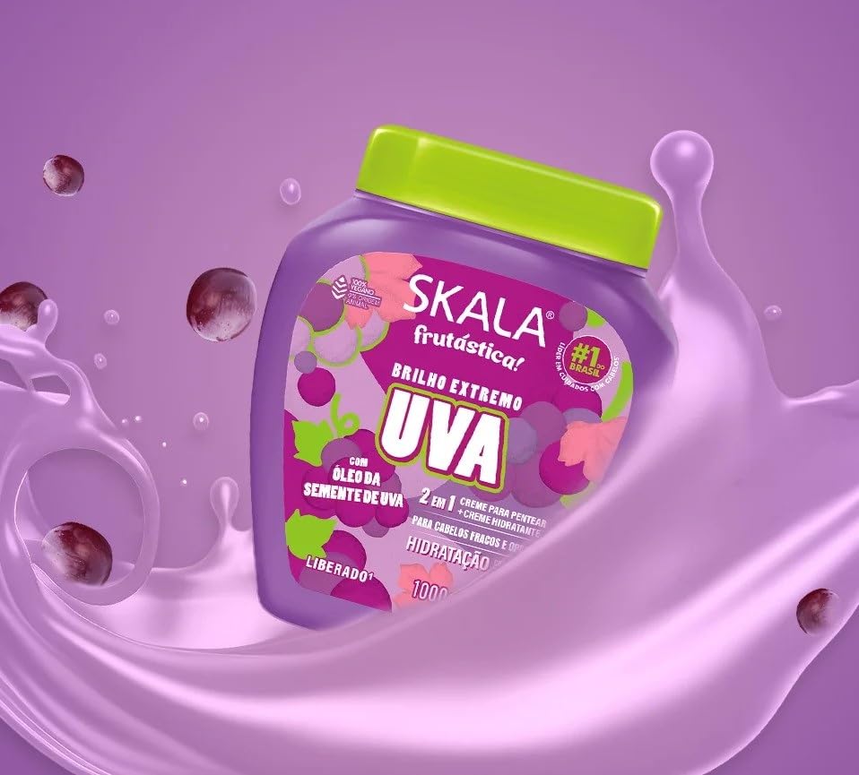 Skala Frutastica UVA Hair Treatment Conditioning Cream - 1000 g thumbnail 2