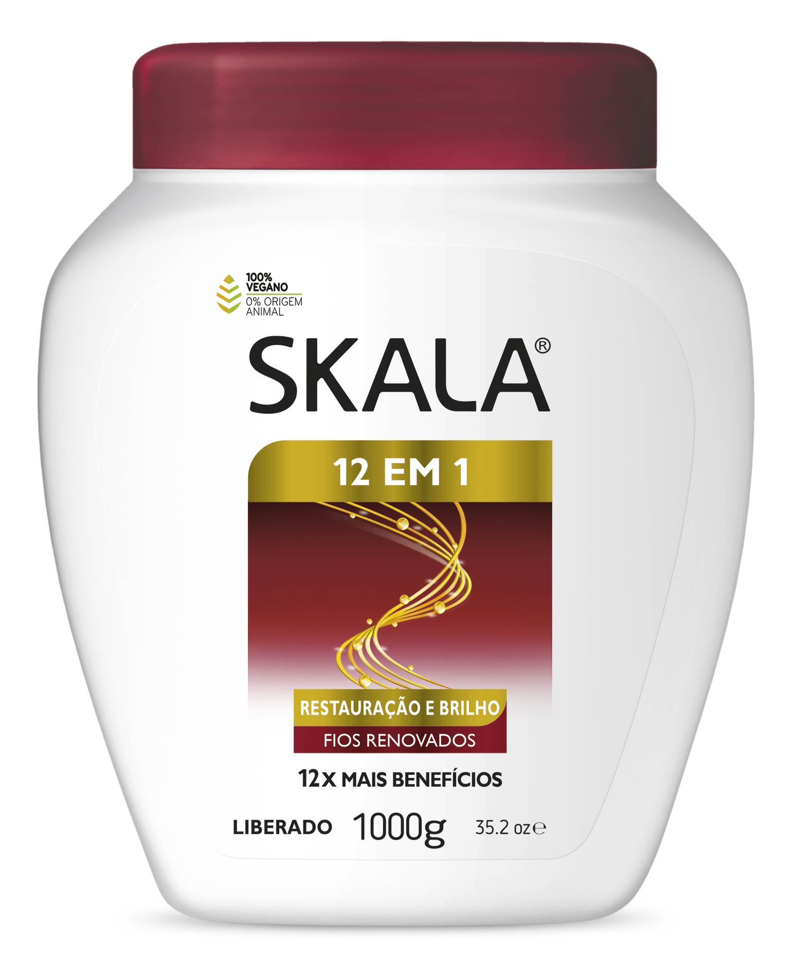 Skala 12 em 1 Hair Treatment Cream - 1000 g thumbnail 1