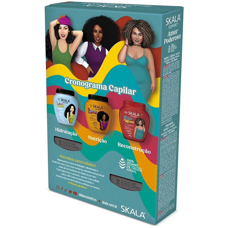 Skala Amor Poderoso Shampoo And Conditioner Set - (325 ml X 2 pcs) thumbnail 2