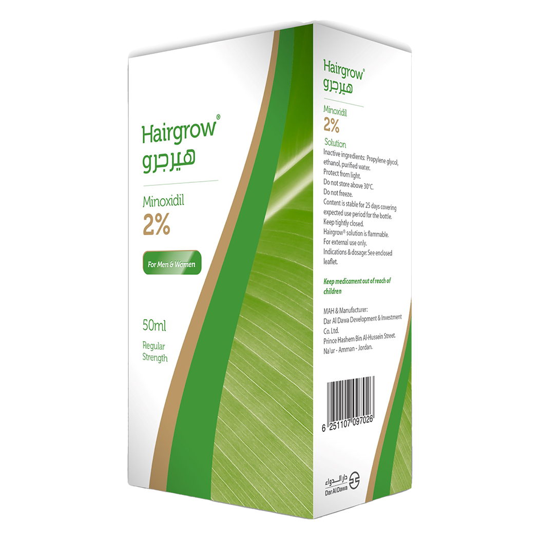 Hairgrow 2% Minoxidil Regular Strength Hair Spray - 50 ml thumbnail 2