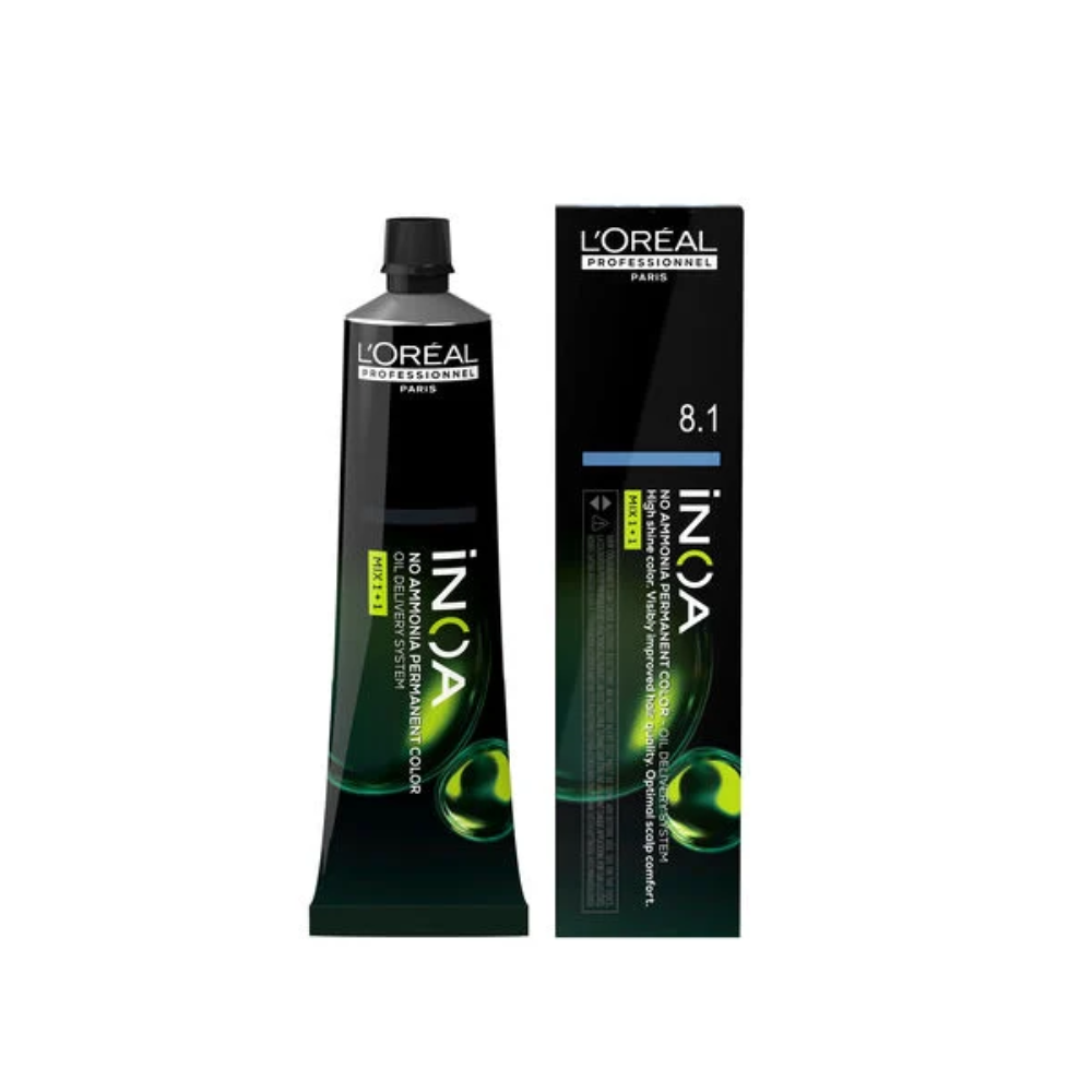 L’Oréal Professionnel Inoa No Ammonia Permanent Hair Colour - 9.1 Very Light Ash Blonde thumbnail 1