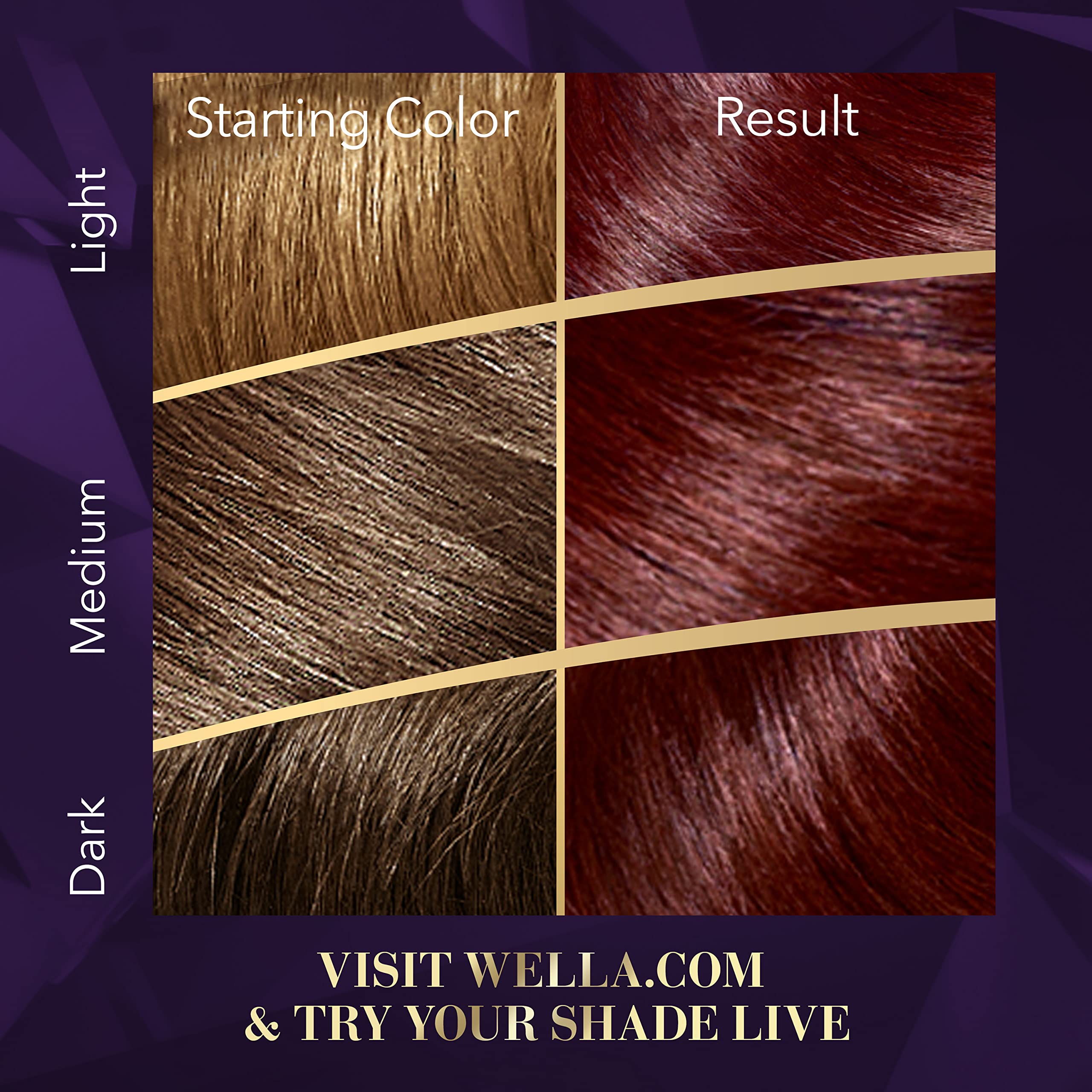 Wella Koleston Supreme Permanent Hair Color Cream - 4/6 Burgundy thumbnail 4