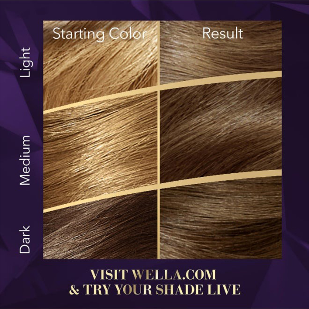 Wella Koleston Supreme Permanent Hair Color Cream - 6/1 Dark Ash Blonde thumbnail 5
