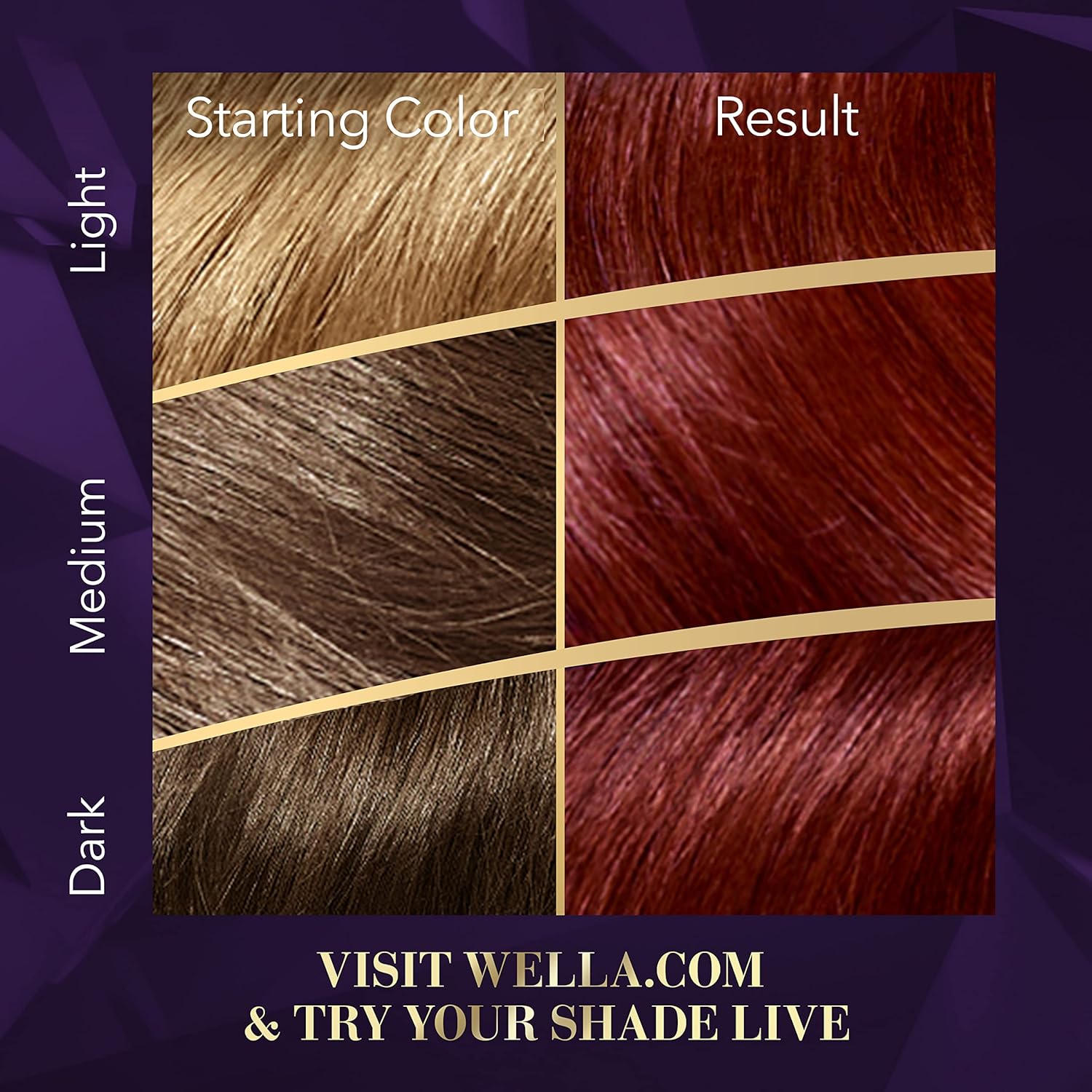 Wella Koleston Forever Reds Permanent Hair Color Cream - 55/46 Intense Grenat thumbnail 4