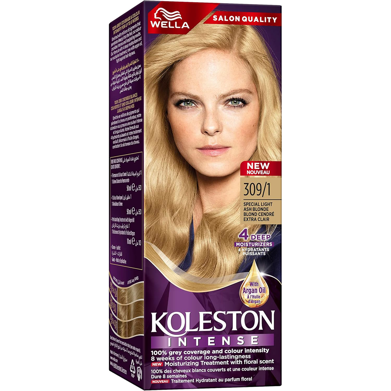 Wella Koleston Intense Hair Color - 309/1 Special Light Ash Blonde thumbnail 1