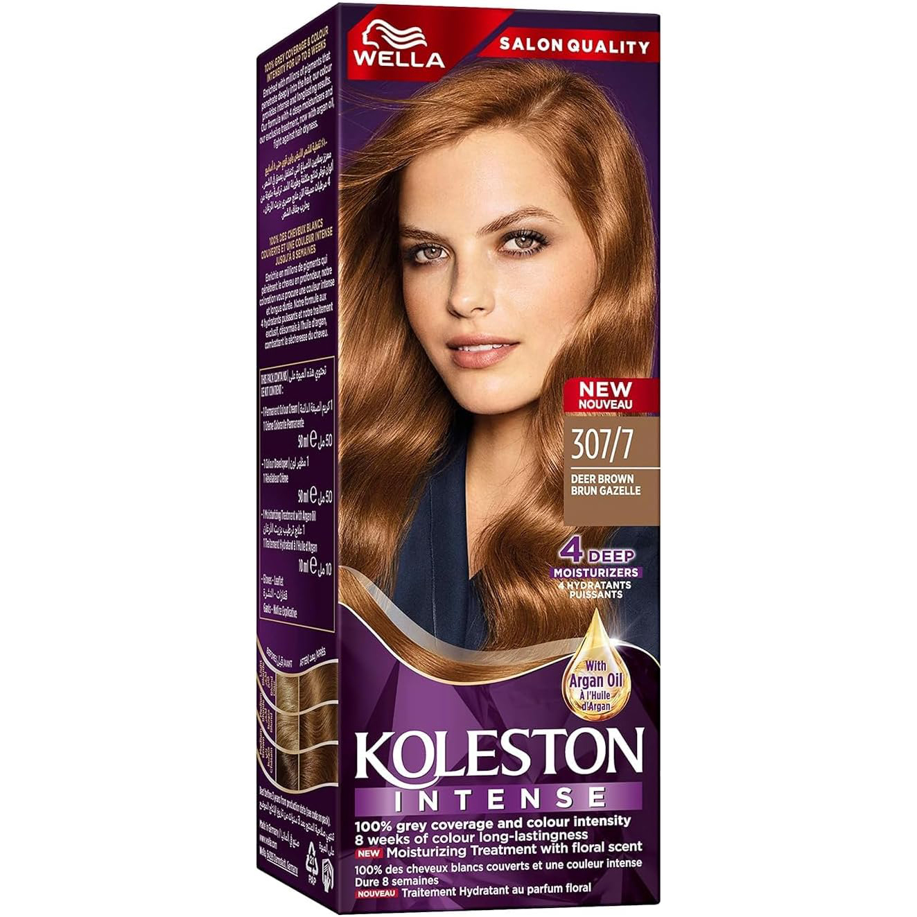 Wella Koleston Intense Hair Color - 307/7 Deer Brown thumbnail 1