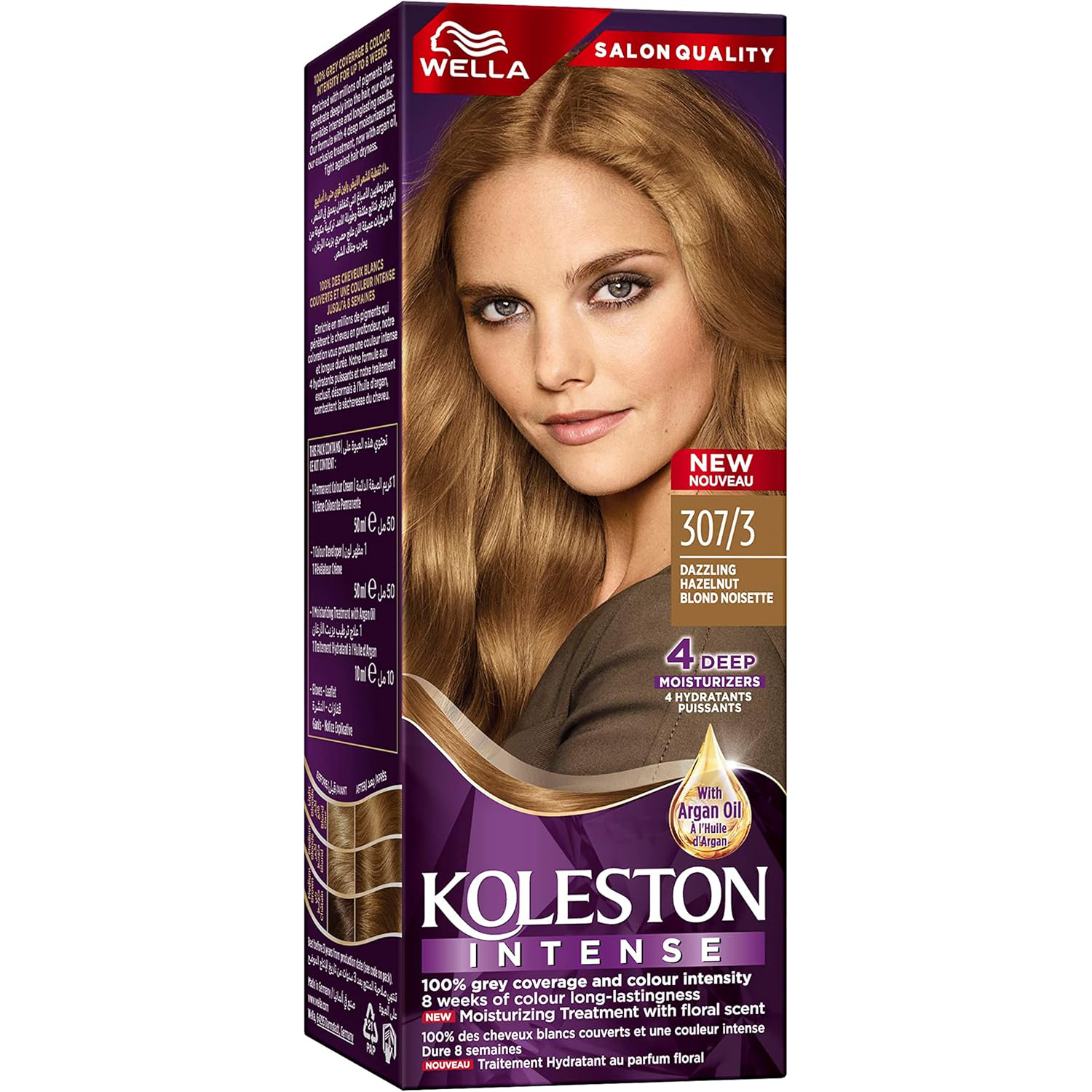 Wella Koleston Intense Hair Color - 307/3 Dazzling Hazelnut thumbnail 1