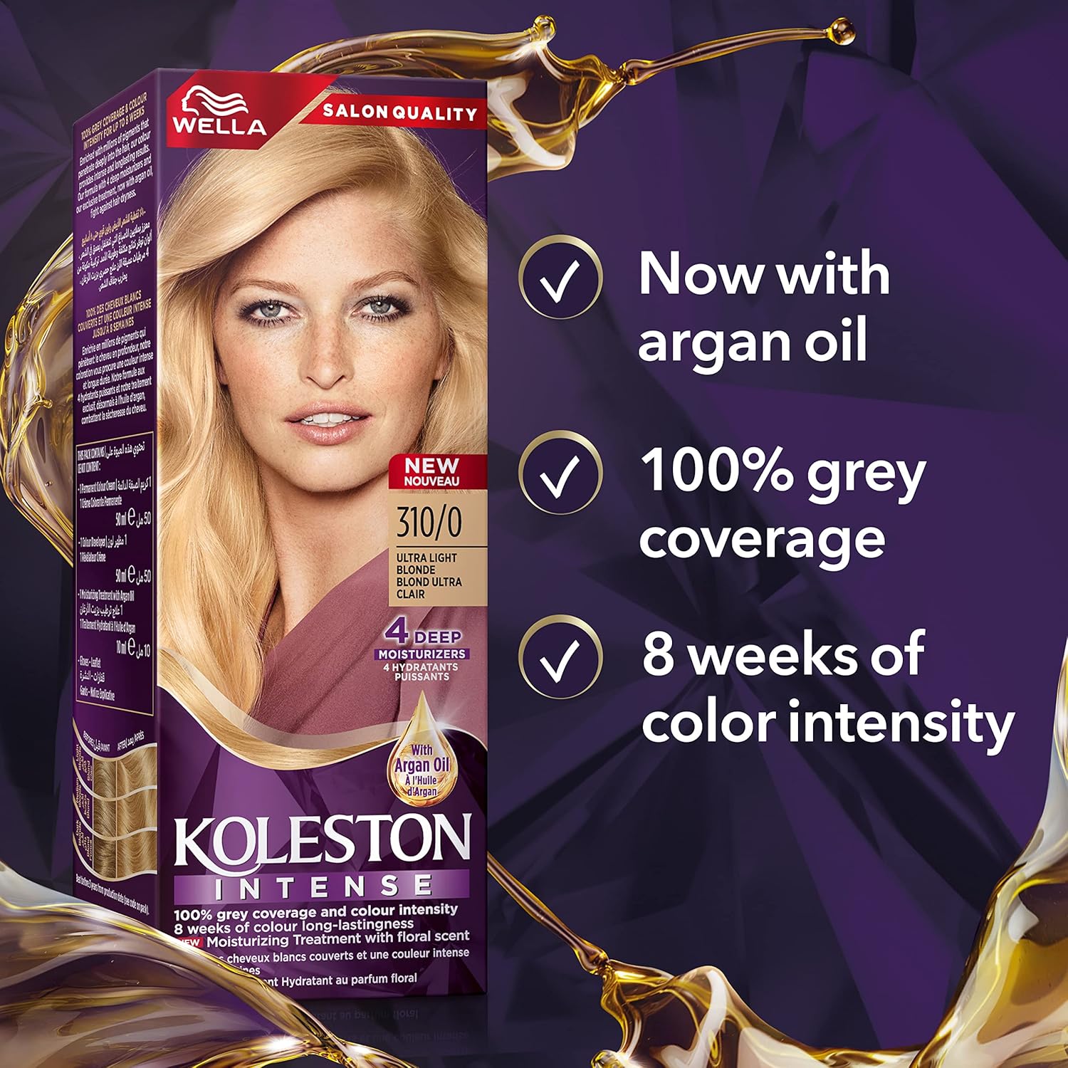 Wella Koleston Intense Hair Color - 310/0 Ultra Light Blonde thumbnail 3