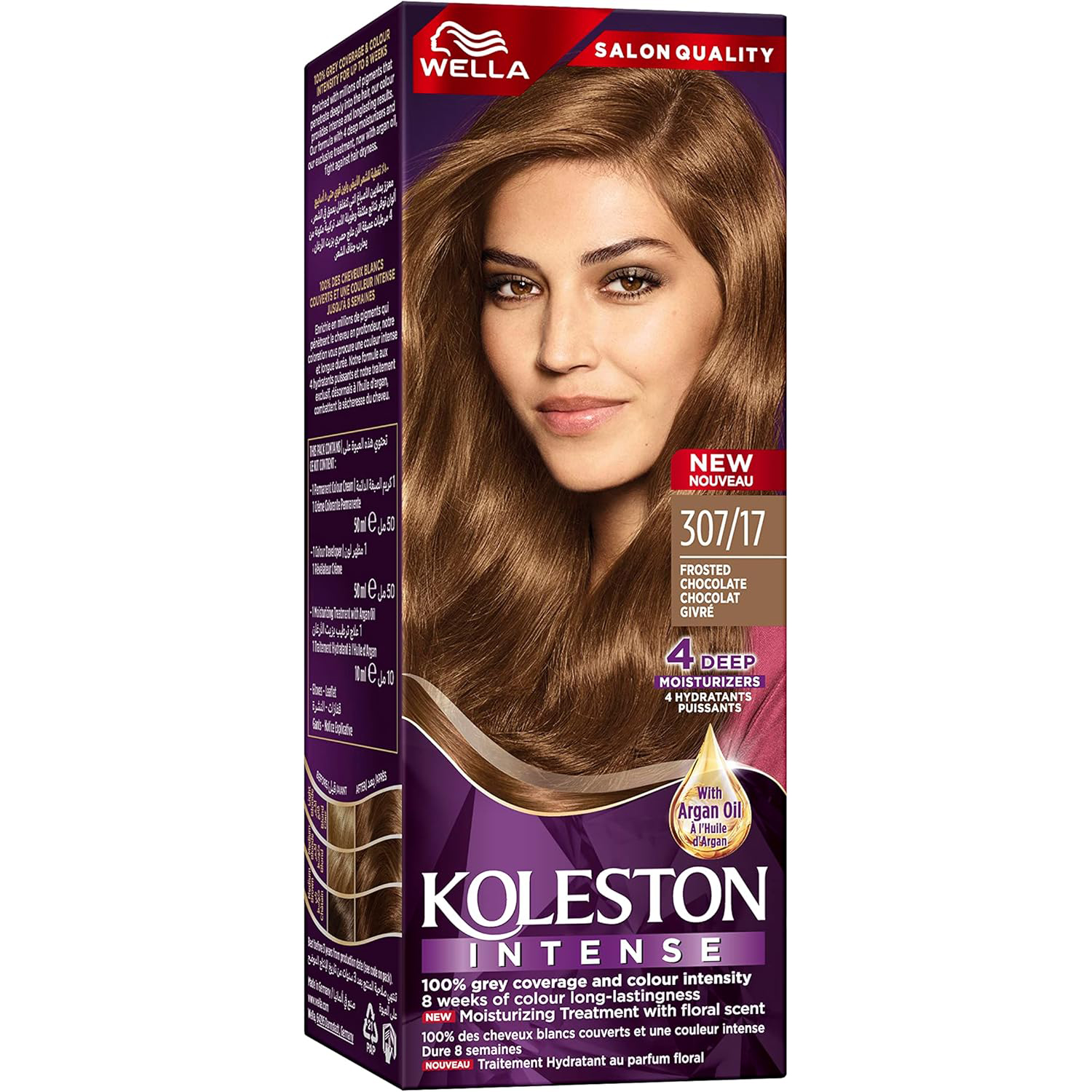 Wella Koleston Intense Hair Color - 307/17 Frosted Chocolate thumbnail 1