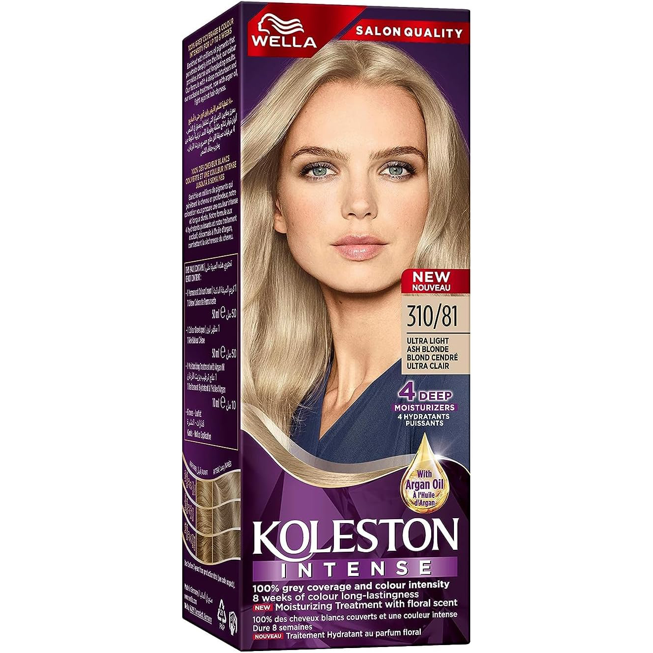 Wella Koleston Intense Hair Color - 310/81 Ultra Light Ash Blonde thumbnail 1