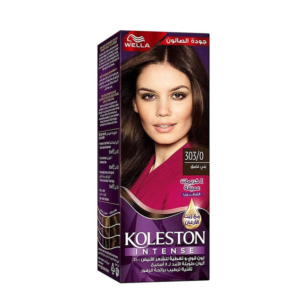 Wella Koleston Intense Hair Color - 303/0 Dark Brown thumbnail 1
