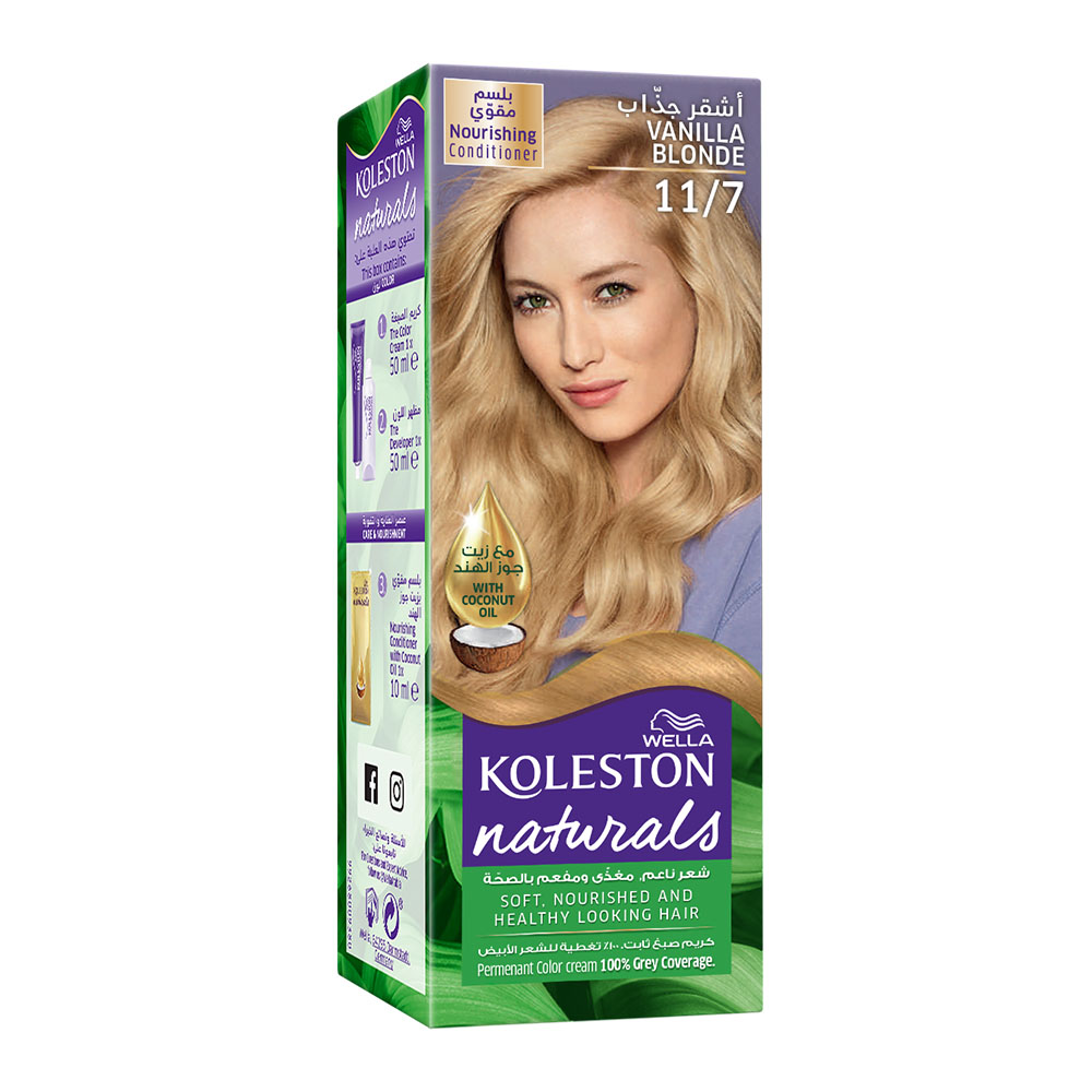 Wella Koleston Naturals Hair Dye - 11/7 Vanilla Blonde thumbnail 1