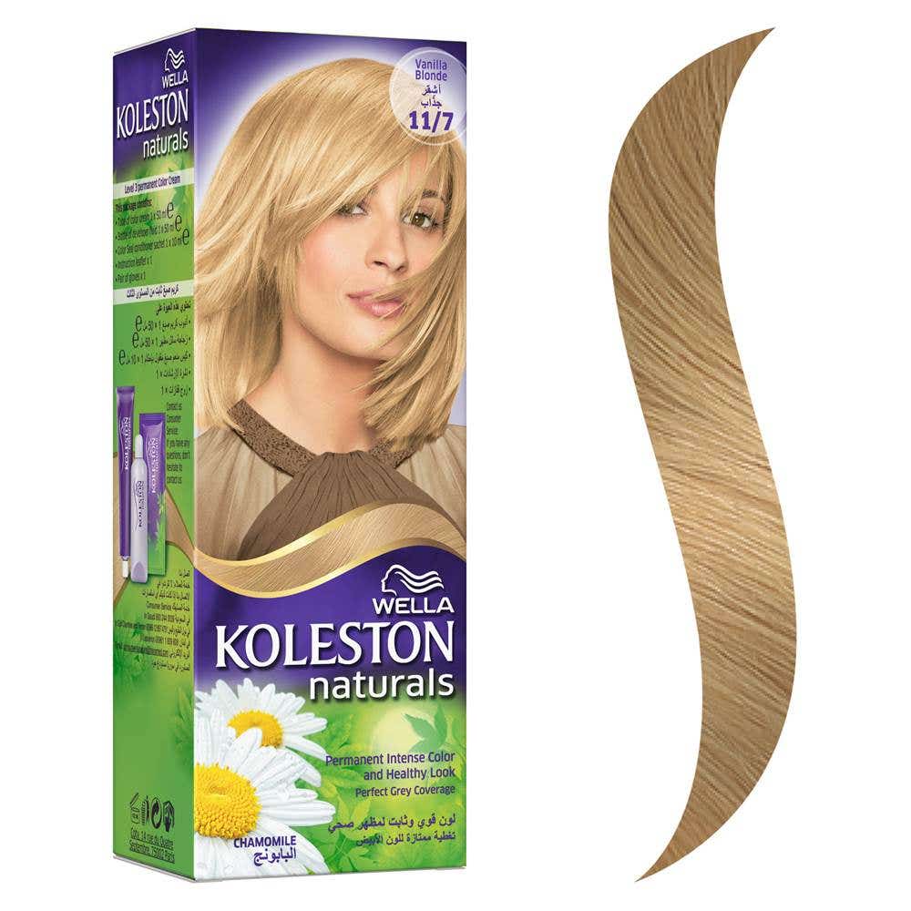 Wella Koleston Naturals Hair Dye - 11/7 Vanilla Blonde thumbnail 4