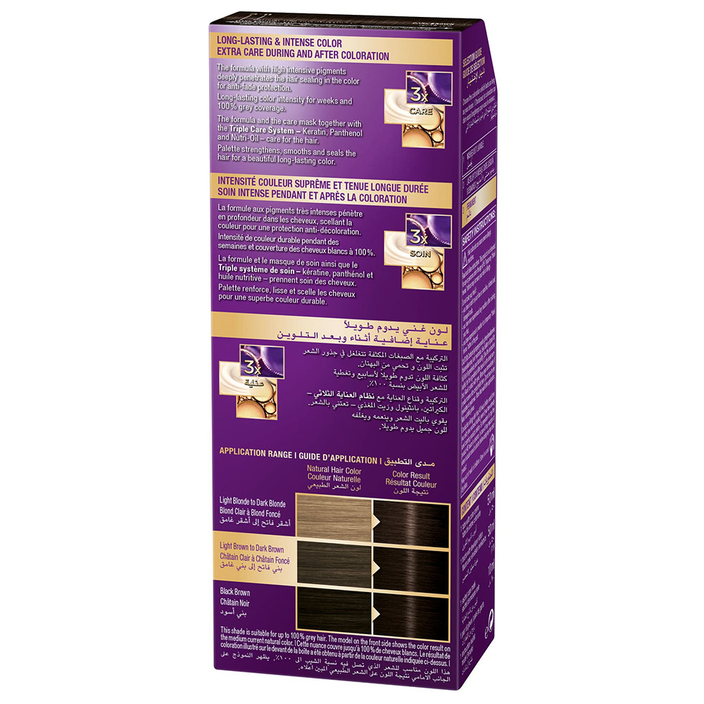 Schwarzkopf Palette Intensive Color Creme - 3-0 Dark Brown thumbnail 2