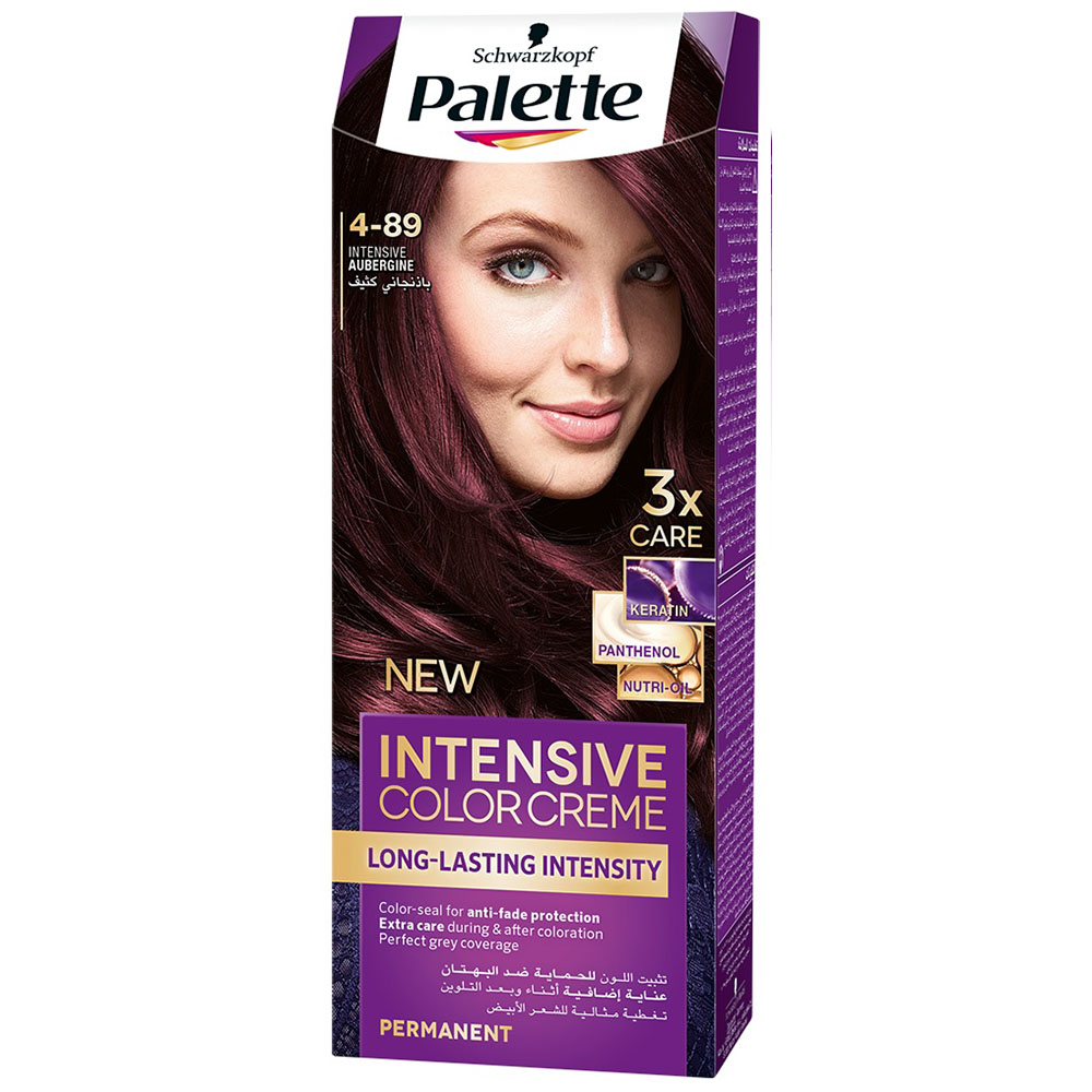 Schwarzkopf Palette Intensive Color Creme - 4-89 Intensive Auberg thumbnail 1