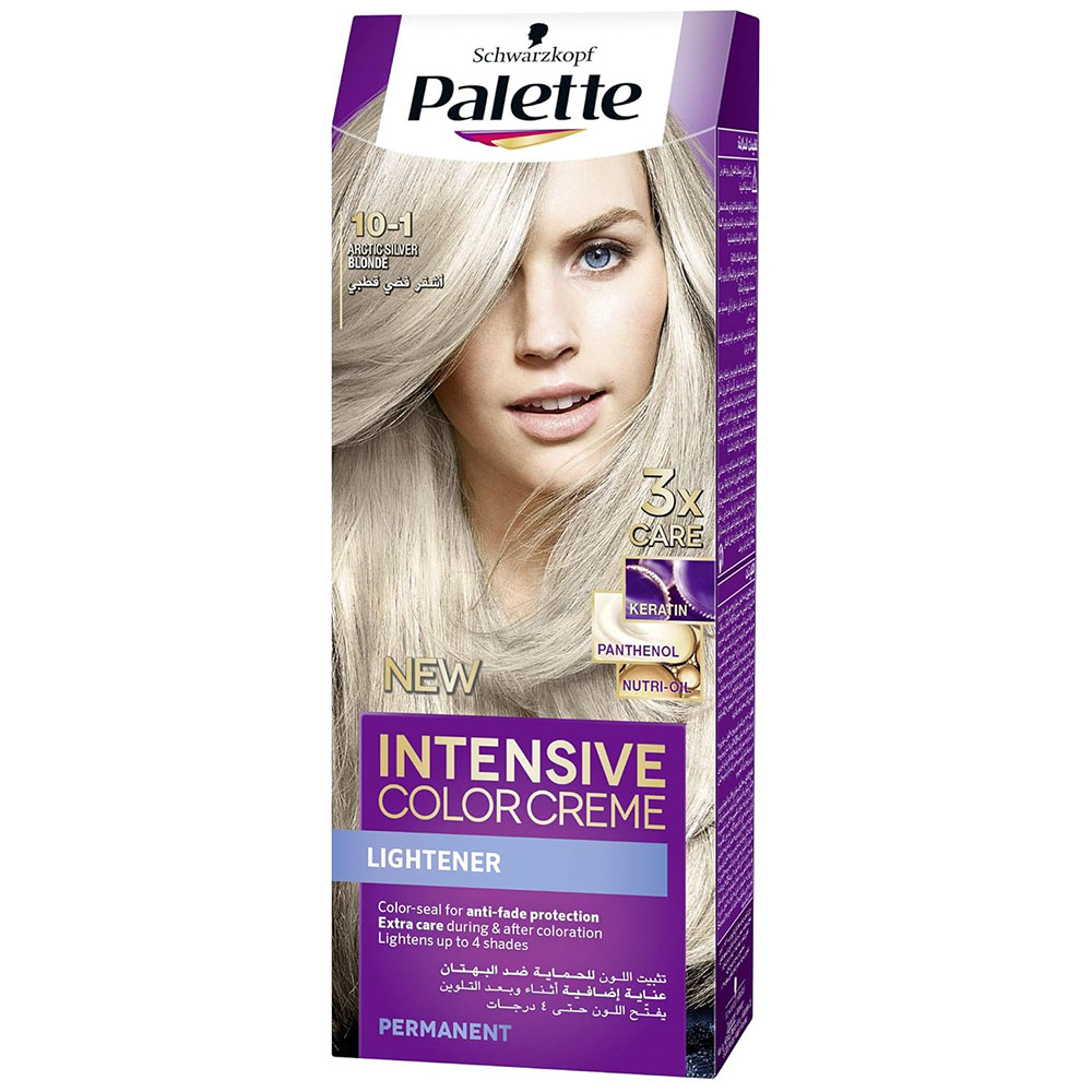 Schwarzkopf Palette Intensive Color Creme - 10-1 Frosty Silver Blonde thumbnail 1