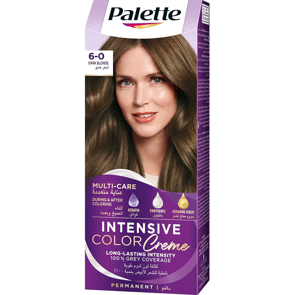 Schwarzkopf Palette Intensive Color Creme - 6-0 Dark Blonde thumbnail 1