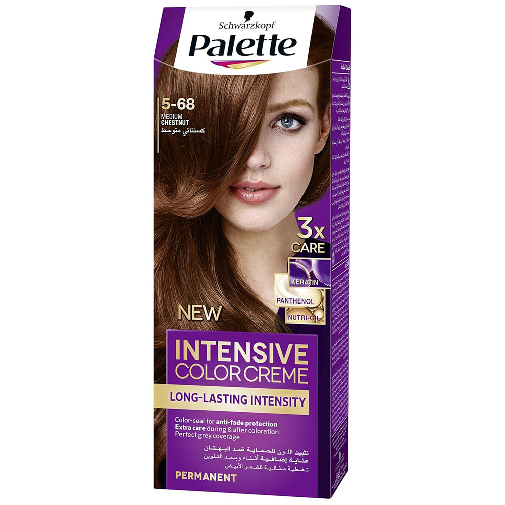 Schwarzkopf Palette Intensive Color Creme - 5-68 Middle Chestnut thumbnail 1