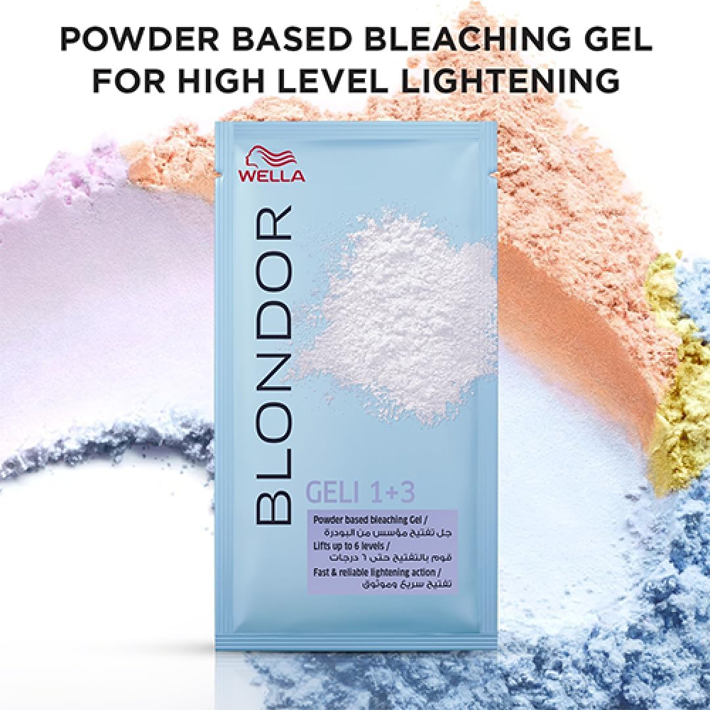 Wella Blondor Geli 1+3 Powder Based Bleaching Gel - 20 g thumbnail 2