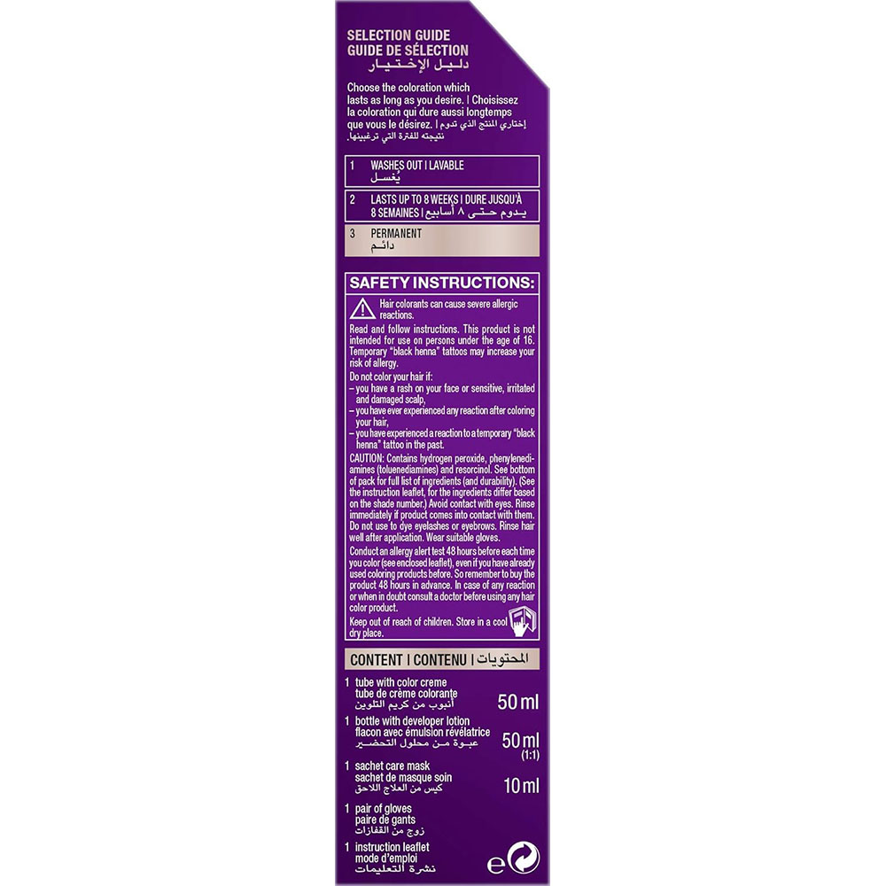 Schwarzkopf Palette Intensive Color Creme - 8-0 Light Blonde thumbnail 2