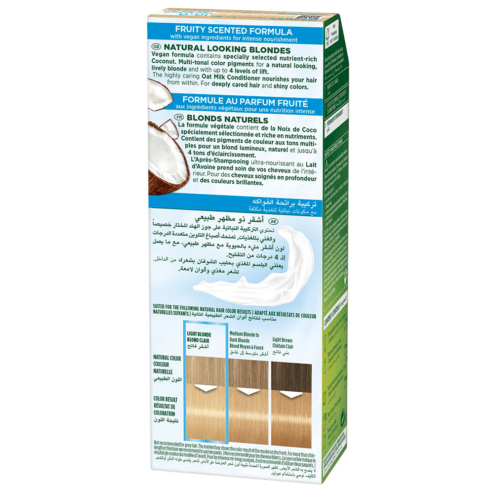 Schwarzkopf Palette Naturals Permanent Hair Color Creme - 10 Extra Light Blonde thumbnail 2
